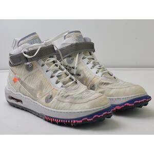 Nike Air Force 1 Mid x Off-White in "White" DO6290 100 Men's Sz 12